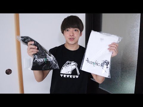 グッズを販売するよ〜【Axanthic】(YouTube)