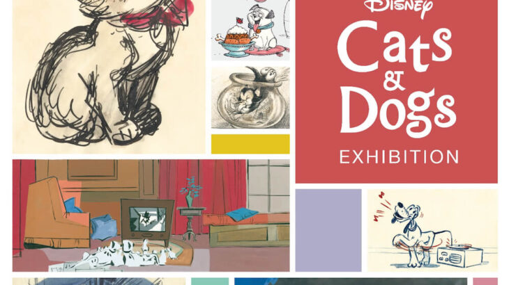 ディズニー作品の犬猫キャラが大集合！300以上の原画などを展示する「キャッツ&ドッグス展」(ブログ)