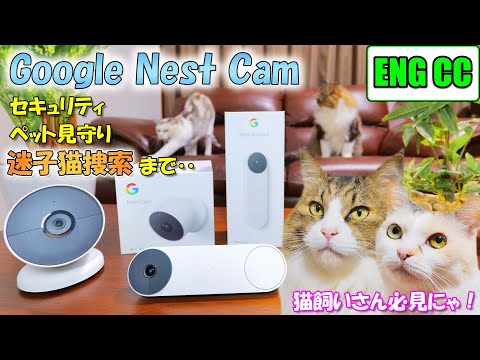 Google Nest Camが猫との暮らしにもたらす価値を検証！セキュリティ、ペットの見守りだけじゃない【迷子猫の捜索カメラ】としても真価を発揮！(YouTube)