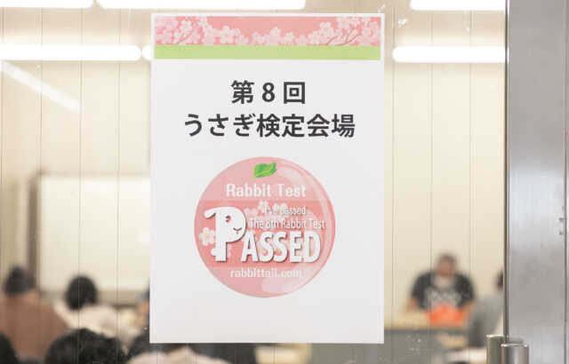 うさフェスタにて「うさぎ検定」を受けてみた！(ブログ)