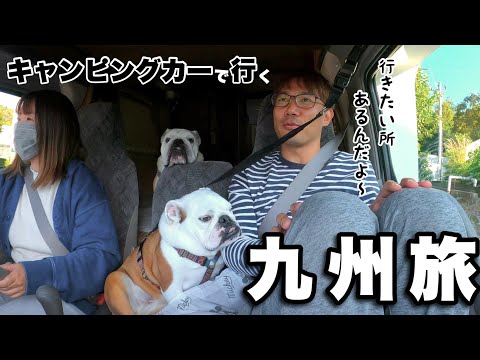 【九州車中泊旅行】初日から大喧嘩…愛犬のパパへの怒りがMaxで帰宅希望届を提出されました…(YouTube)