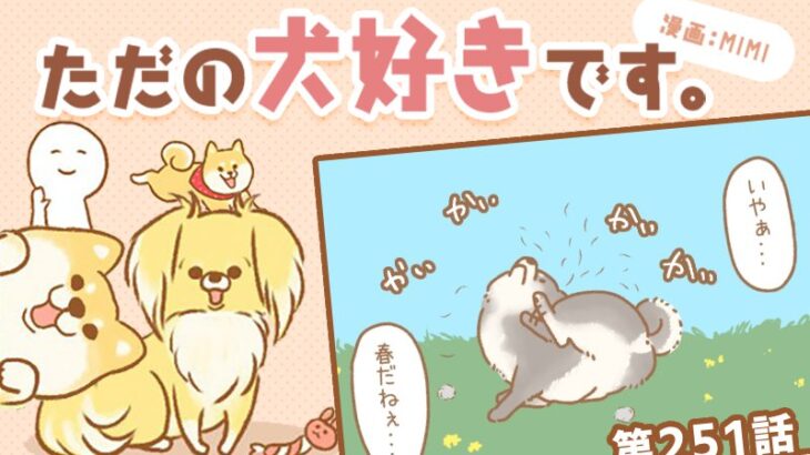 ただの犬好きです。【第251話】「かきかき…」(ブログ)