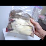 締めて冷凍していた巨大ラットを大蛇たちに召し上がっていただく(YouTube)