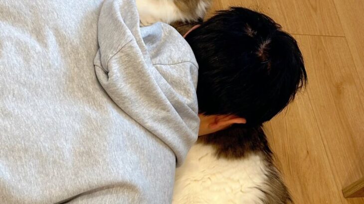 「1週間の疲れが消し飛んだ」帰宅してすぐ猫を吸わせてもらった飼い主さん、その姿勢に猫へのリスペクトが滲み出る(ブログ)
