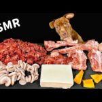 気持ちいい咀嚼音!!骨肉をボリボリ食べる音がクセになる(YouTube)