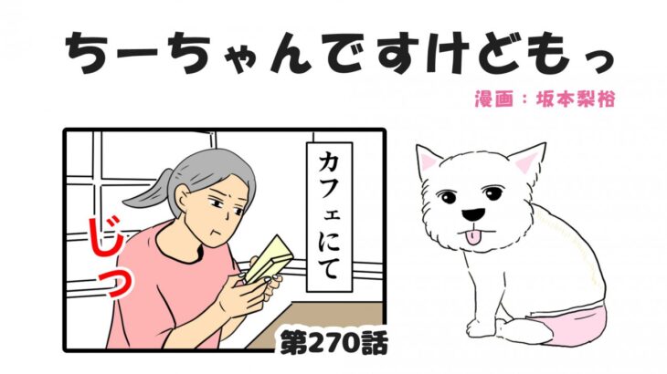 ちーちゃんですけどもっ【第270話】「見守りカメラ②」(ブログ)