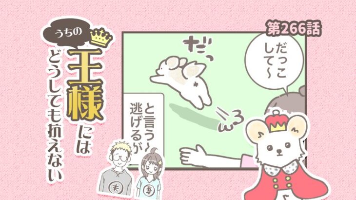 うちの王様にはどうしても抗えない【第266話】「耳が・・④」(ブログ)