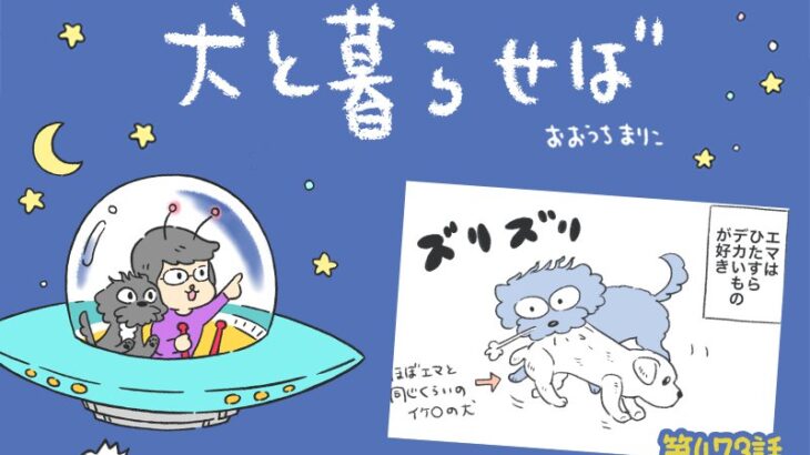 犬と暮らせば【第473話】「犬よりデカい存在感」(ブログ)
