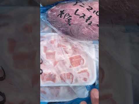 明日のバーベキューの肉届きました！ありがとうございます(YouTube)