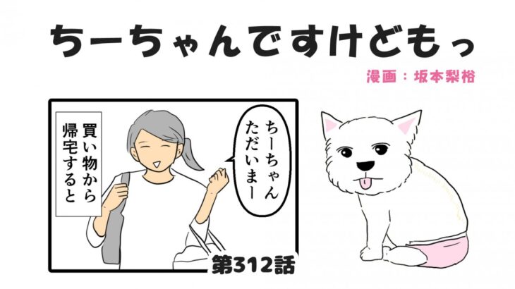 ちーちゃんですけどもっ【第312話】「飼い主の悩みどころ」(ブログ)
