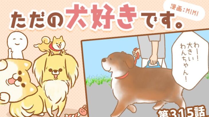 ただの犬好きです。【第315話】「気になって気になって」(ブログ)
