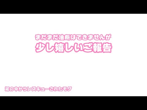 少し嬉しいご報告 泥の中からレスキューされたモグ   2025 06 13 1(YouTube)