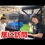 40万人越えの生き物系YouTuberのお宅に訪問した結果…生き物だらけの新居が凄すぎた(YouTube)