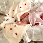 『赤ちゃんが泣いてる…なんとかしなきゃ』号泣する新生児を見たハスキー犬の行動が尊すぎると話題「一生懸命な姿に感動」「素敵なお姉ちゃん」(ブログ)