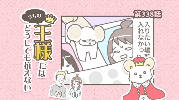 うちの王様にはどうしても抗えない【第338話】「嫌がらせ」(ブログ)