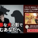 【ライブ】愛犬のしつけ相談（16時より）犬の問題行動改善する会(17時よりメンバー様)(YouTube)