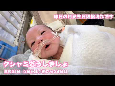 クシャミどうしましょ  昨日の月誕生日送信洩れです 今日明日は面会お休みです  2026 02 14 2(YouTube)