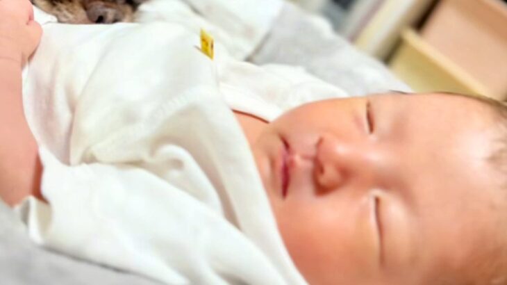 生まれたばかりの赤ちゃんが寝ていたら、犬が近づいて…気が付いたらいつも隣にいる『愛に溢れた光景』に反響「守ってくれてるのね」「仲良し」(ブログ)