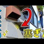 DIYで換気扇穴を激安で塞ぐ方法🔧外壁補修の神素材アルミ複合板で見た目もスッキリ高耐久✨(YouTube)