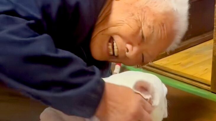 犬を溺愛しているおじいちゃんに『可愛い？』と問いかけてみたら…本当の孫のように『愛を語る光景』が87万再生「ドヤ顔可愛いｗ」「癒される」(ブログ)