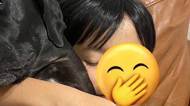 寝ている男の子に抱きしめられた大型犬→しばらくして見に行ったら…予想外だった『寝顔』に1万いいね「絞め落とされてて草」「クセが強いｗｗ」(ブログ)